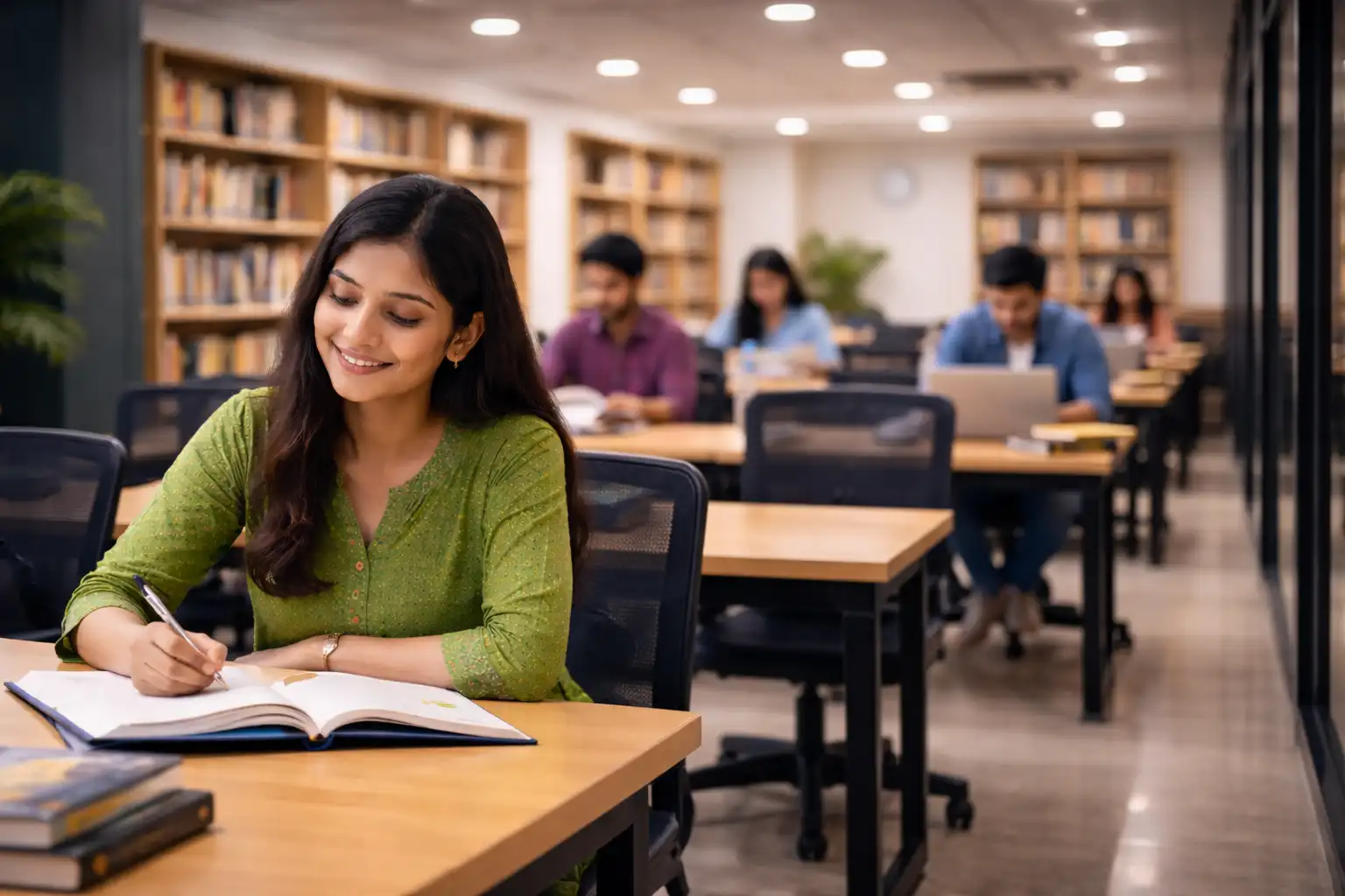 Library Study Environment